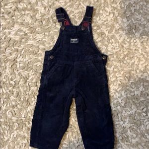 Fleece Lined Corduroy Overalls